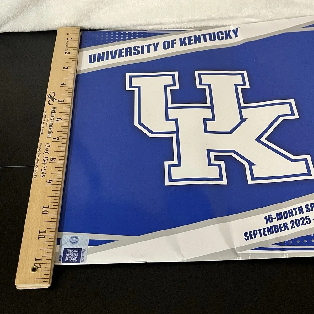 University Of Kentucky Calendar Wildcats Football 16 Month 12